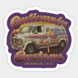 Calivania Customs 1971 Sticker